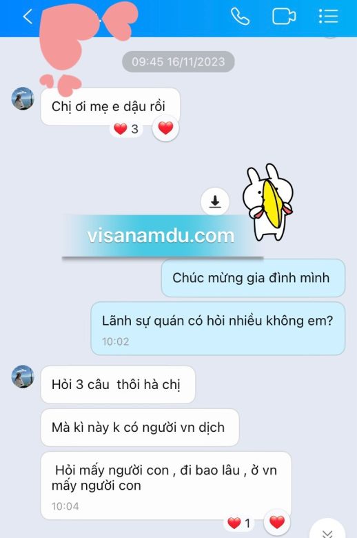 Kết quả phỏng vấn visa du lịch Mỹ - cô Dung 161123