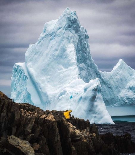 Đến Avalon Peninsula vào mùa đông để ngắm băng trôi