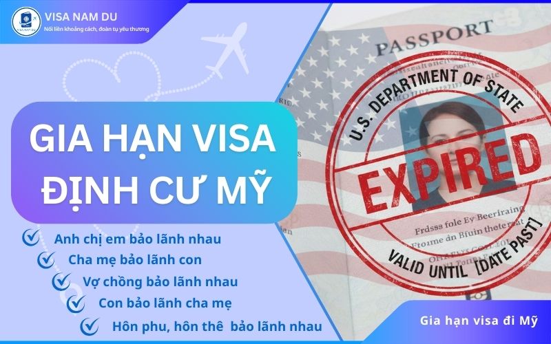 Gia hạn visa định cư Mỹ