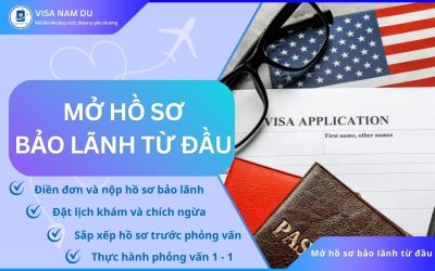 Mở hồ sơ bảo lãnh từ đầu