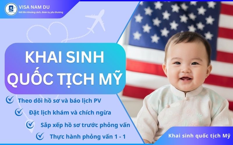 Quốc tịch Mỹ cho con