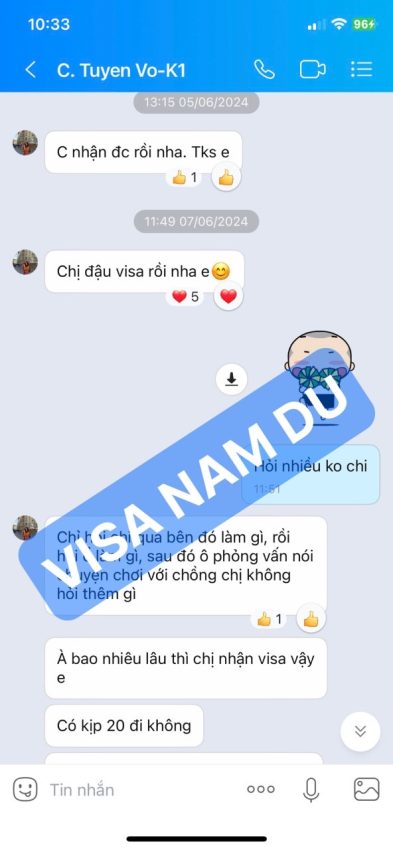 Bảo lãnh đính hôn visa diện K1 - chị Tuyền - 270624