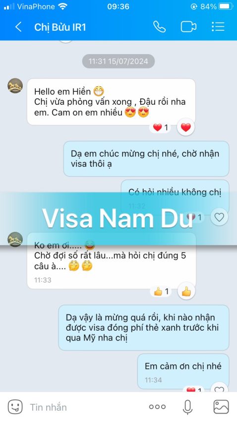 Chồng bảo lãnh vợ đi định cư Mỹ IR1 - chị Bửu - 150724