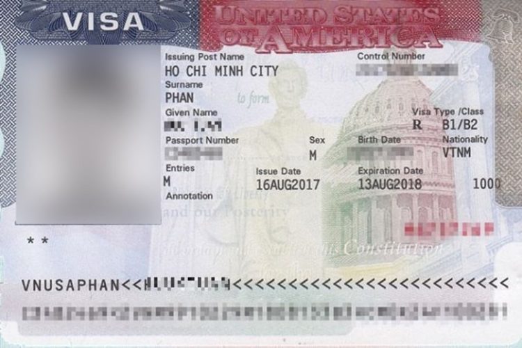 Visa du lịch thăm thân Mỹ B1-B2