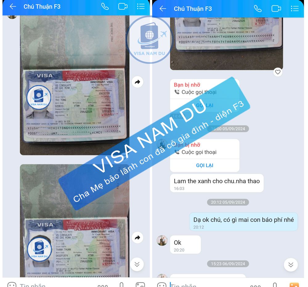 Chúc mừng gia đình chú Thuận – cô Tòng đã đậu phỏng vấn visa định cư Mỹ diện F3 (Cha mẹ có quốc tịch bảo lãnh con có gia đình)