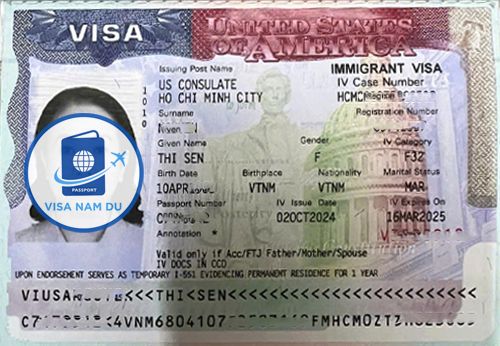 Visa đi Mỹ diện F3 - 071024