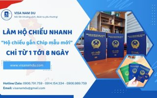 Dịch vụ làm hộ chiếu (Passport) khẩn – nhận hộ chiếu chỉ từ 1-8 ngày
