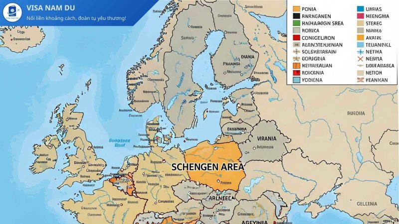 Danh Sách Các Nước Thuộc Khối Schengen