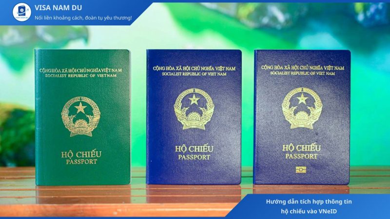 Hướng dẫn tích hợp hộ chiếu vào VNeID