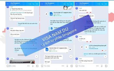 Chúc mừng anh Quân đã nhận được Lý lịch tư pháp Singapore
