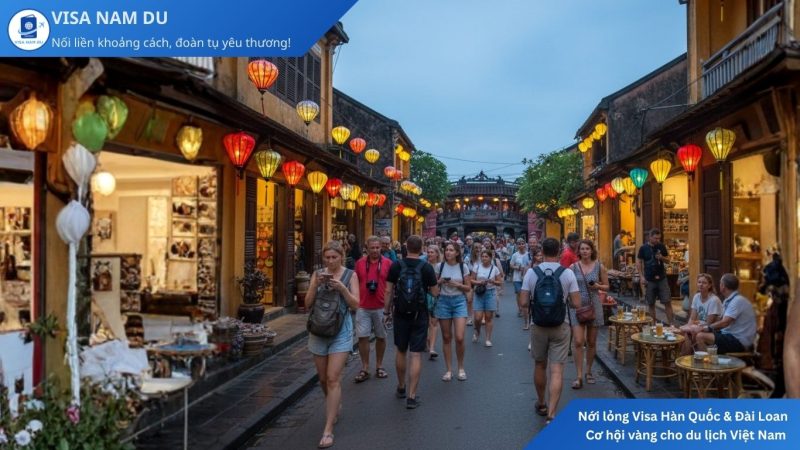 Nới lỏng Visa Hàn Quốc & Đài Loan du lịch Việt Nam