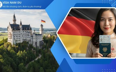 Thông báo quan trọng về việc phân vùng nộp hồ sơ xin visa Đức – Cập nhật năm 2025