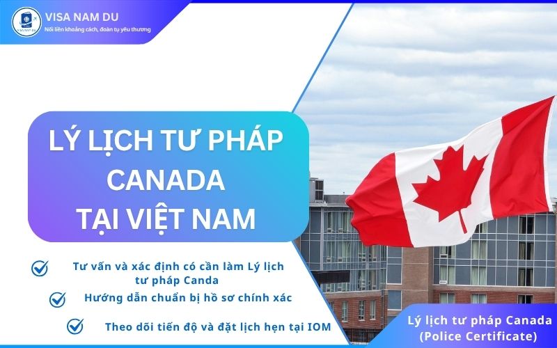 Làm lý lịch tư pháp Canada