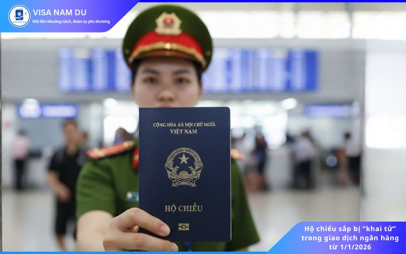 Hộ chiếu sắp bị “khai tử” trong giao dịch ngân hàng từ 1-1-2026