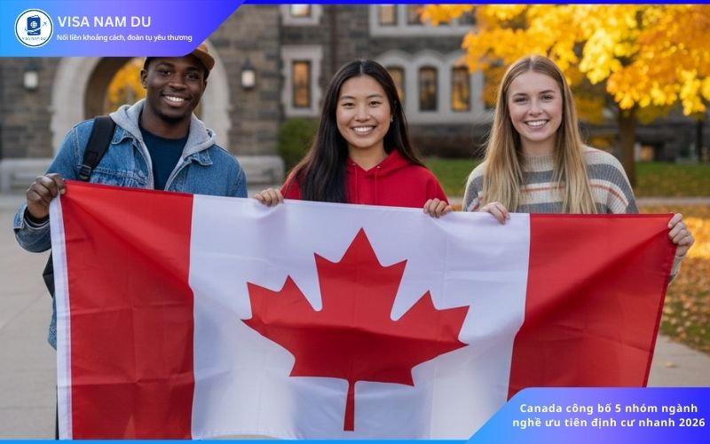 Canada công bố 5 nhóm ngành nghề ưu tiên định cư nhanh 2026