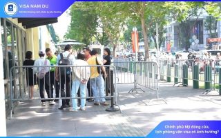 Chính phủ Mỹ đóng cửa, lịch phỏng vấn visa có ảnh hưởng?