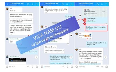 Chúc mừng chị Hoàng Anh đã nhận được Lý lịch tư pháp Singapore