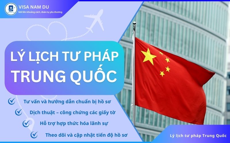 Dịch vụ làm lý lịch tư pháp Trung Quốc