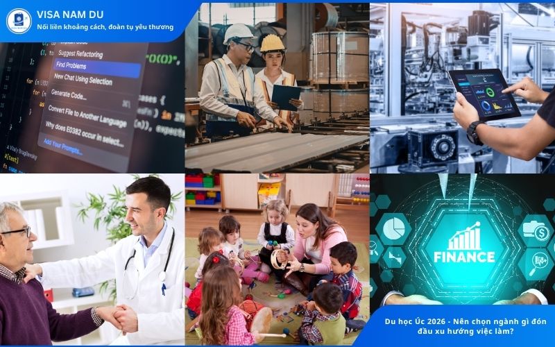 Du học Úc 2026 nên chọn ngành gì đón đầu xu hướng việc làm