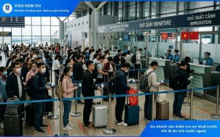 Du khách cần kiểm tra nợ thuế trước khi đi du lịch nước ngoài