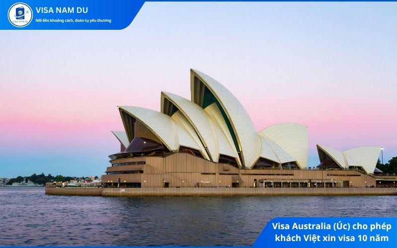 Visa Australia (Úc) cho phép khách Việt xin visa 10 năm