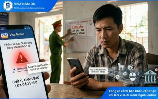 Công an cảnh báo khẩn cẩn thận khi làm visa đi nước ngoài online