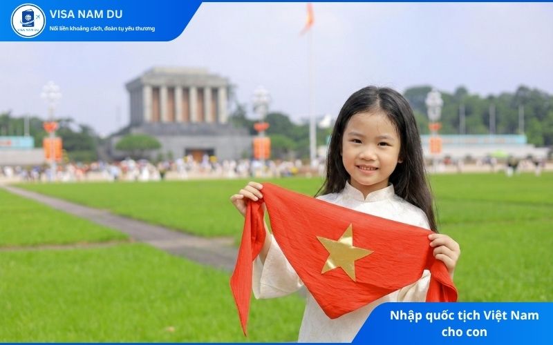 Nhập quốc tịch Việt Nam cho con