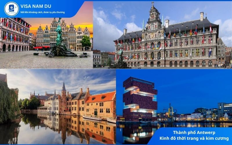 Thành phố Antwerp Kinh đô thời trang và kim cương