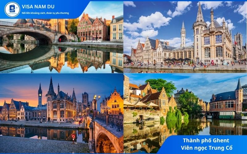 Thành phố Ghent - Viên ngọc Trung Cổ