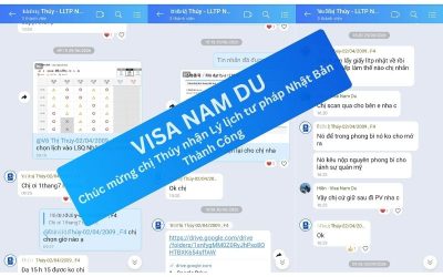 Chúc mừng chị Thúy nhận Lý lịch tư pháp Nhật Bản thành công